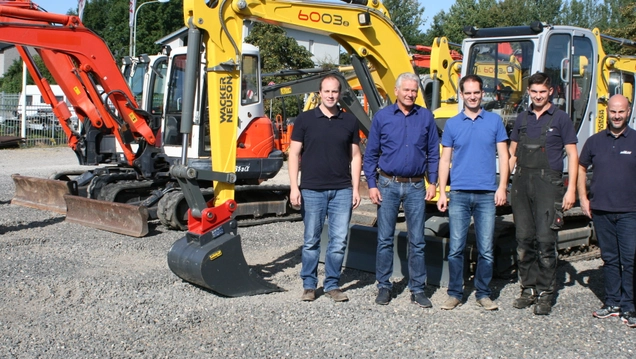 Bagger mieten Aachen